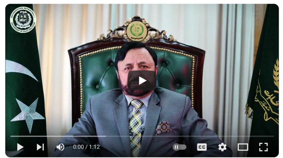 Special Message | Chief Election Commissioner GB, on 1st November Independence Day of GB